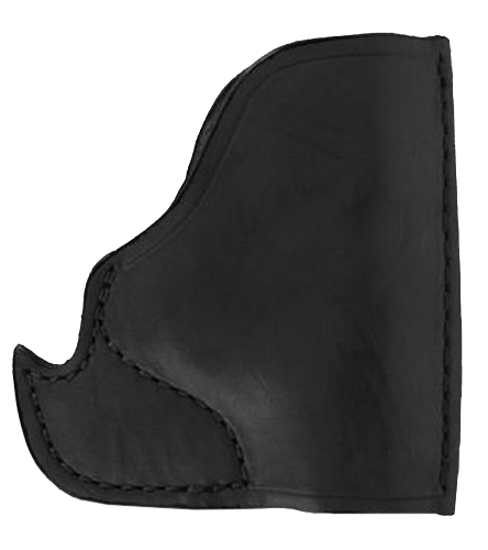 Bulldog MLBIP Inside The Pocket  Black Leather Fits Micro Pistols 22/25/380 Fits Ruger LCP/Walther PPK Ambidextrous