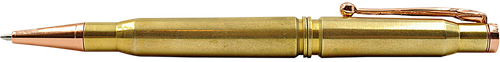 Caliber Gourmet CBG1014 Caliber Gourmet Ball Point Pen Gold Brass