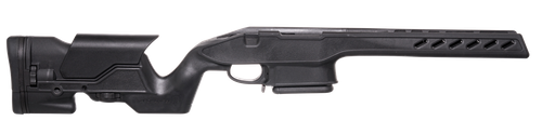 Archangel AA700SA Precision Elite Stock  Black Synthetic Fixed with Adjustable Cheek Riser for Remington 700 Short Action Includes Mag