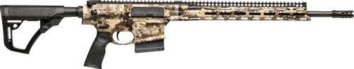 Daniel Defense 0215809282047 DD5 V4 Hunter 6.5 Creedmoor 18" 5+1 Kryptek Highlander Black 6 Position w/SoftTouch Overmolding Stock Black Polymer Grip Right Hand