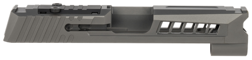 True Precision Inc TPP365XLSBCRMS Axiom Optic Cut Slide Fits Sig P365 XL Black DLC Anodized 416R Stainless Steel