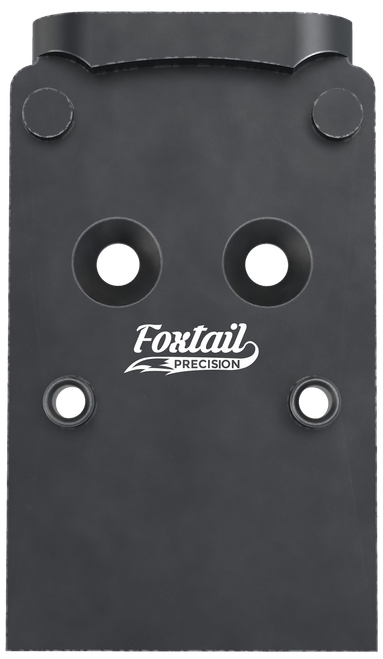 Foxtail Precision 100006 Red Dot Adapter Plate for Optics-Ready Pistol  Black Anodized Glock MOS
