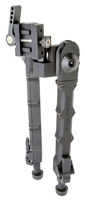 Accu-Tac SRBG200 SR-5 G2 Bipod 6.25"-10.75" Adjustment Black Hardcoat Anodized 6061-T6 Aluminum