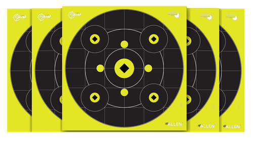EZ-Aim 15577 Splash Reactive  Bullseye Gallery Non-Adhesive  12  Pack