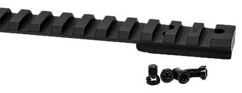 Warne V46420MOA Vapor Picatinny Rail Black Anodized Aluminum Fits Savage 110 Short Action, 20 MOA