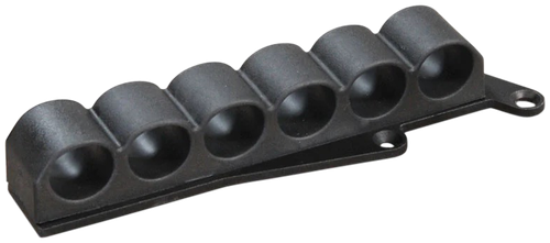 ADAPTIVE TACTICAL AT06000R Receiver Mounted Shell Carrier  6rd Non-Glare Black Synthetic Rubber Fits Remington 870/1100/1187 12 Gauge
