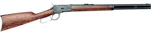 Cimarron AS621 1892 Short Full Size 38 Special/357 Mag 10+1 20" Blued Octagon Barrel, Color Case Hardened Stainless Steel Receiver, Walnut Fixed Straight Stock, Right Hand