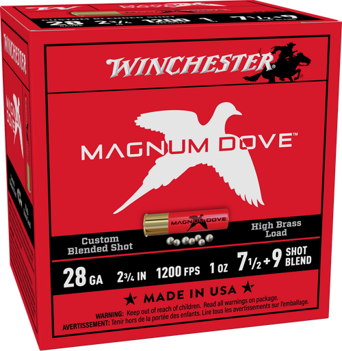 WIN MD2879  MAG DOVE 28G 2-3/4" 1-1/4 7.5/9  25/10