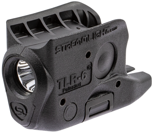 Streamlight 69280 TLR-6 Gun Light  Black 100 Lumens White LED Glock 42/43 (Light Only)