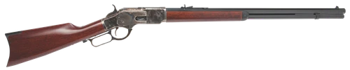 Cimarron CA282 1873 Sporting Full Size 45 Colt (Long Colt) 13+1 24" Blued Octagon Barrel, Color Case Hardened Stainless Steel Receiver, Fixed Walnut Stock, Right Hand