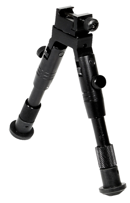 UTG TL-BP28S Shooter's SWAT Bipod Matte Black 6.2-6.7" Aluminum