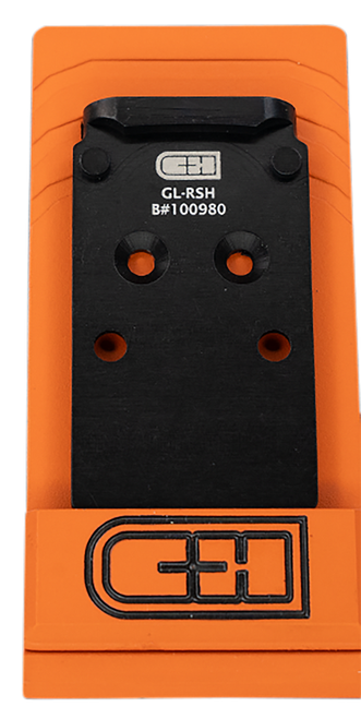 C&h Precision GLRSH V4 MIL/LEO Adapter  Black Anodized Trijicon/Holosun Pattern Footprint