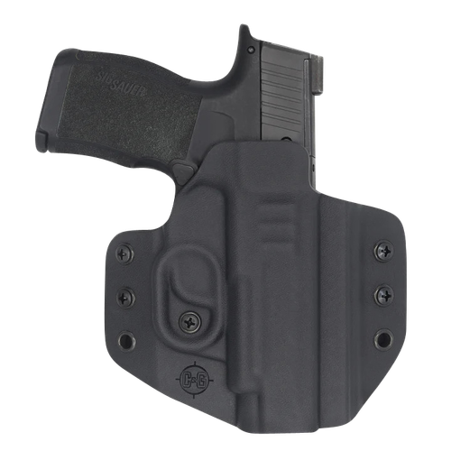 C&G Holsters 0250100 Covert  OWB Black Kydex Belt Loop Fits Sig P365 XL Right Hand