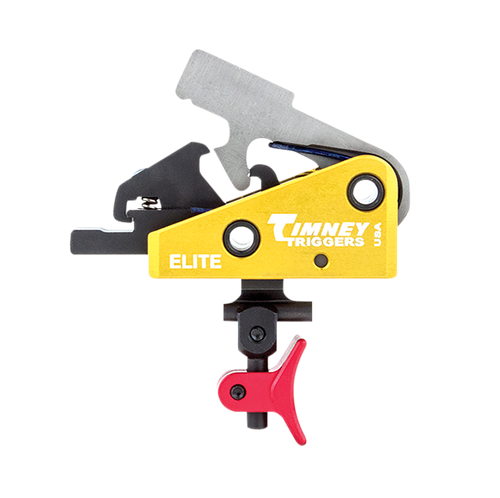 Timney Triggers 660CE Calvin Elite  1.50-2 lbs Draw Weight & Black/Gold Finish for AR-Platform