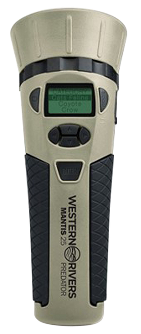 Western Rivers WRC-GC25-PDT Mantis 25 Electronic Call Multiple Sounds Attracts Predators Brown Plastic