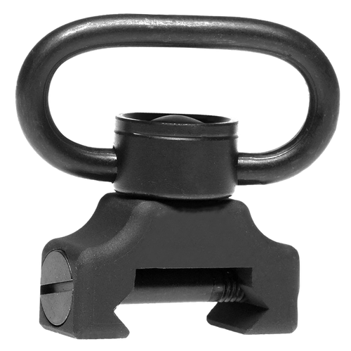 Troy Ind SMOUPBS00BT00 QD360 Mount With Swivel Push Button Black Steel