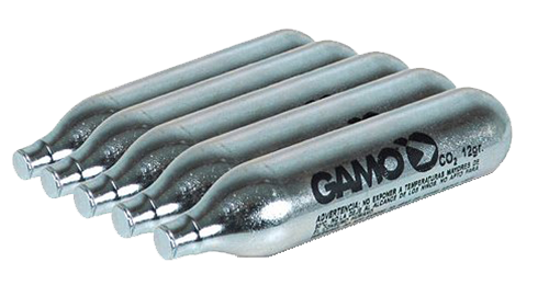 Gamo 621247054 OEM CO2 Cylinder 12 gram 5 Pack