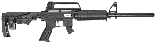 Derya Firearms TM22.FEAT.18 TM22 Feather 22 LR 10+1 18" Black Threaded Barrel, Black Anodized Aluminum Receiver w/Picatinny Rail, Black Adjustable Polymer Stock, Black Polymer Grip