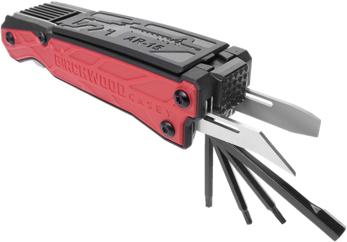 Birchwood Casey ARMT AR  Black/Red Folding AR-15