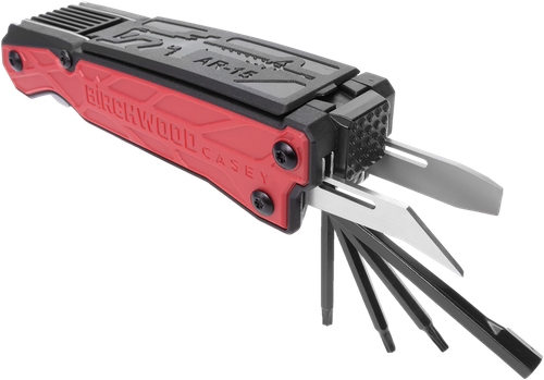 Birchwood Casey ARMT AR  Black/Red Folding AR-15