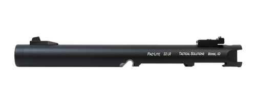 Tactical Solutions PLIV6TEMBNF Pac-Lite Barrel & Receiver 22 LR 6" Threaded Black Anodized Fits Ruger 22/45/Mark IV/Mark II/Mark IV 22/45