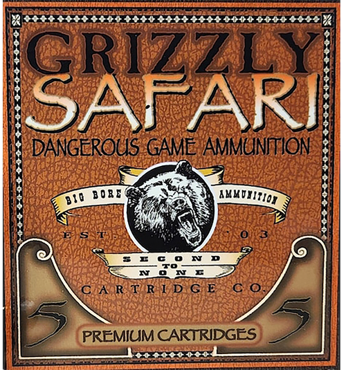 Grizzly Ammo GC416RG5   416Rigby 400gr Solid Brass 5 Per Box/10 Case