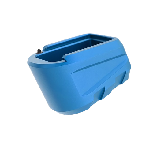 Tyrant CNC TDP365MAGEXBLUE  Magazine Extension 9mm Fits Sig P365 X Macro 3rd Blue Aluminum