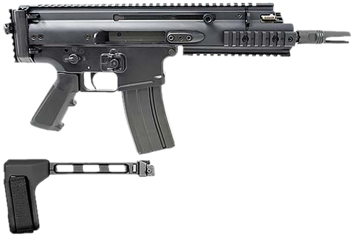 FN 38101886 SCAR 15P 300 Blackout 30+1 7.50" Black Picatinny Rail Aluminum Receiver SB Tactical Brace
