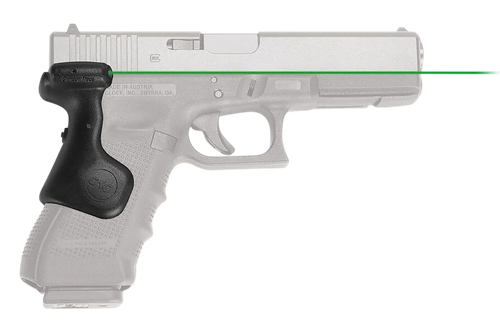 Crimson Trace 0167301 Lasergrips  Compatible w/ Glock Gen3/4/5 Full Size, Green Laser Black Polymer