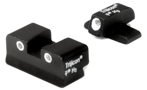 Trijicon 600481 Bright & Tough Night Sights  Green/Tritium White Outline Front Sight-Green/Tritium White Outline Rear Sight Springfield Armory XD/XD-M/XD-S