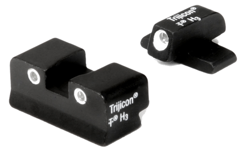 Trijicon 600481 Bright & Tough Night Sights  Green/Tritium White Outline Front Sight-Green/Tritium White Outline Rear Sight Springfield Armory XD/XD-M/XD-S