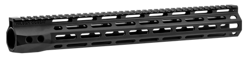 Wilson Combat TRMLOK15 M-LOK Rail  AR-15 Black Hardcoat Anodized 6005A-T5 Aluminum 15" M-LOK