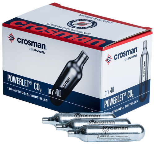 Crosman 23140 Powerlet CO2 12 Grams 40 Per Pkg