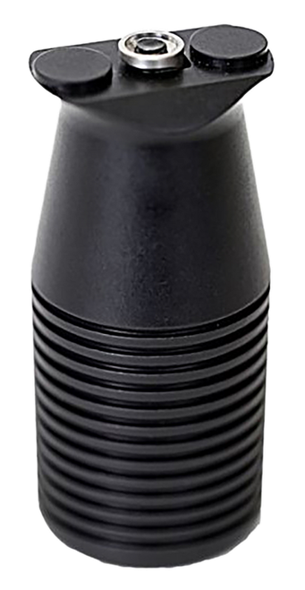 Ergo 4231BK Mini Max Vertical Forward Grip Black Ribbed Anodized Aluminum, KeyMod Mount