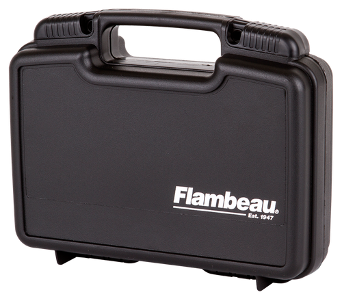 Flambeau 6445SC Safe Shot Pistol Pack Case Black Polymer Holds Handgun
