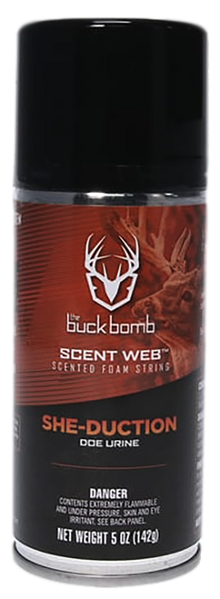 The Buck Bomb HSBBSWSHEDUC Buck Bomb She-Duction Doe Urine Scent 5oz Aerosol