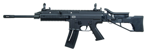 Mauser Rimfire 4150013CA M-15 *CA Compliant 22 LR Caliber with 10+1 Capacity, 16.50" Barrel, Black Metal Finish & Side Folding Adjustable Cheekrest Black Stock Right Hand (Full Size)