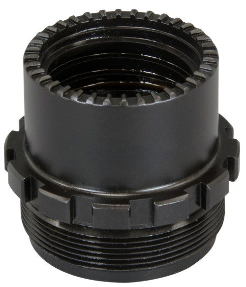 Yankee Hill 3060 Phantom QD Adapter 1-3/8"-24 tpi, Black Stainless Steel