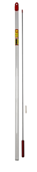 Pro-Shot 1PS3217 Micro-Polished Cleaning Rod .17/ .177 Cal Rifle #5-40" Thread 32.50" Stainless Steel w/Swivel Handle