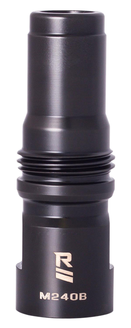 Rugged Suppressor MD002 M240B Muzzle Device Black with 25/32x24 Threads & Dual Taper Locking System for Surge762, Razor762 & Micro30 Suppressors