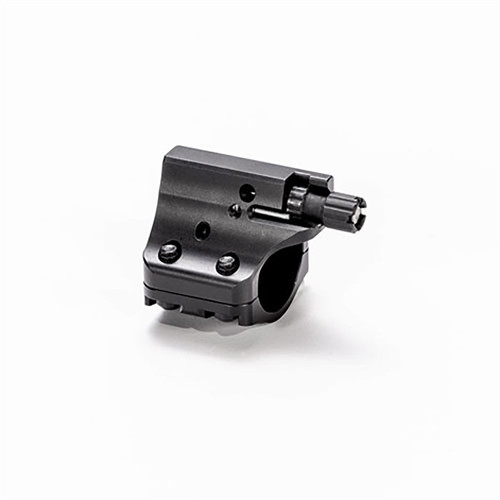 D2 SERIES ULTRA LOW PROFILE .750 ADJ GAS BLOCK WITH DETENT