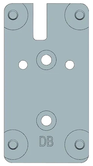 Beretta USA EUS03061 APX A1 Carry Optic Plate Black, Fits Beretta APX A1 Carry, Burris FastFire/Vortex Venom/Docter Pattern Footprint Mount