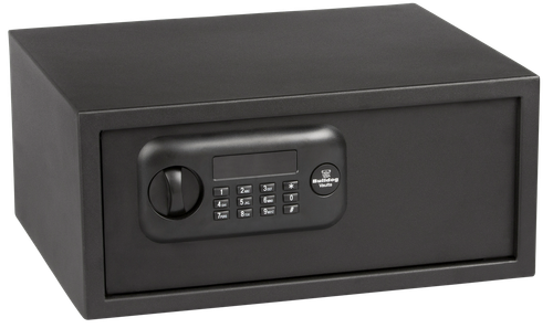 Bulldog BD1035 Digital Laptop Vault Standard Keypad/Key Entry Black Powder Coat Steel 17" x 14.50" x 7.70"