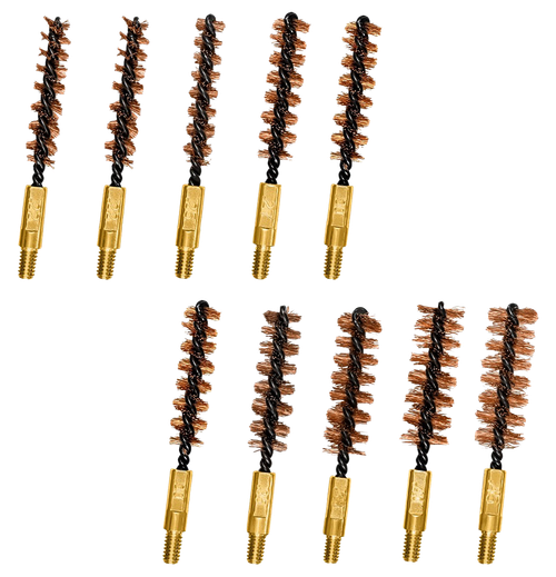 Otis FG380BP Variety Brushes  Multi-Caliber Rifle/Pistol Firearm Bronze Bristles 10 Pk.