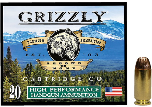 Grizzly Ammo GC4SW1   40S&W 200gr Jacketed Hollow Point 20 Per Box/10 Case