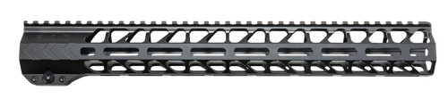 Battle Arms Development BADWH15MLOK Workhorse Handguard 15" M-LOK, Free-Floating Style Made of 6061-T6 Aluminum with Black Anodized Finish for AR-15