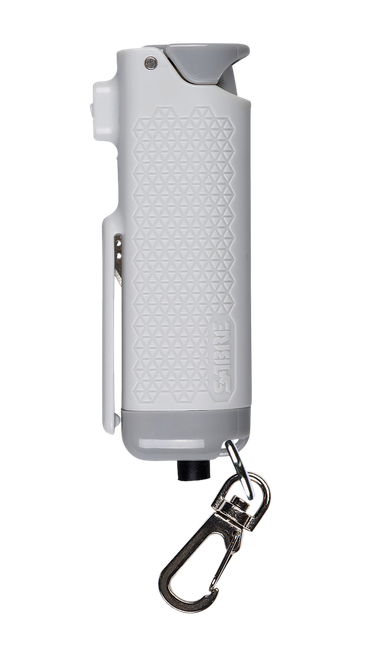 Sabre SELG01 Safe Escape 3-in-1 Automotive Tool Gray Polymer Distance 10 ft Features Glass Breaker/Pepper Gel/Seat Belt Cutter