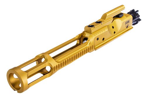 Faxon Firearms FF556BCGCNITRIDELWTIN Gunner  5.56 NATO Nitride Full Auto Gold