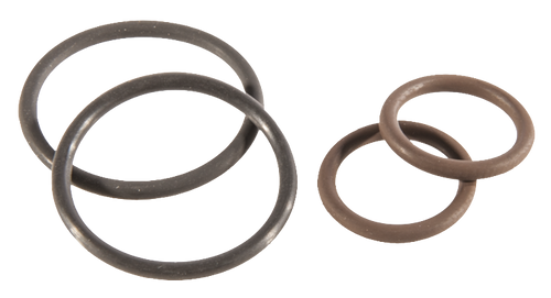 SilencerCo AC87 Delta O-Ring Pack  Rubber Black 4 Per Pack