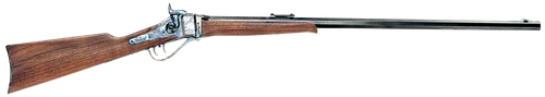 Chiappa Firearms 920025 1874  45-70 Gov 1rd, 32" Blued Octagon Barrel, Color Case Hardened Steel Oiled Checkered Walnut, Fixed Checkered w/ Patch Box Stock, Right Hand